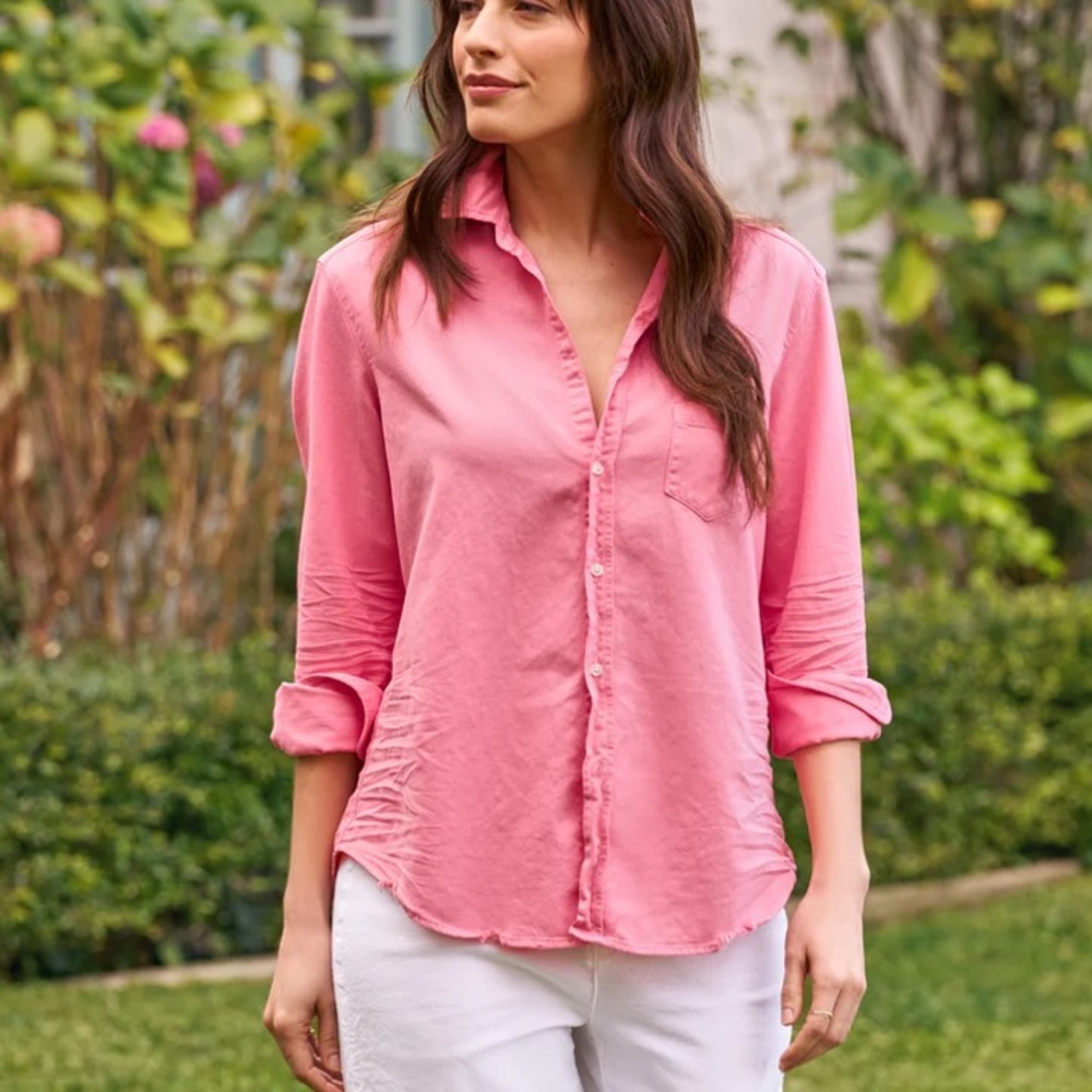 Frank & Eileen Famous Denim Button Down Shirt Eileen Top Sunset Relaxed Fit
